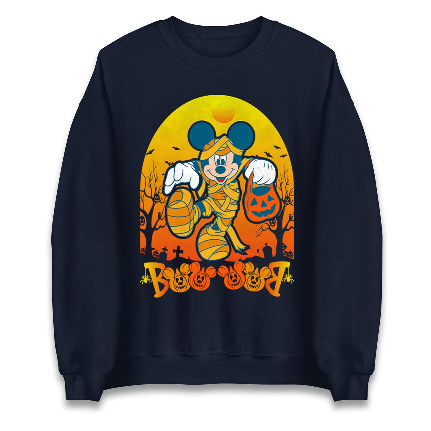 Mickey Mouse Halloween Boo Sweatshirt
