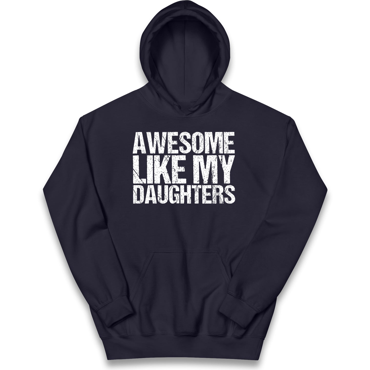 Awesome Like My Daughters Kids Hoodie