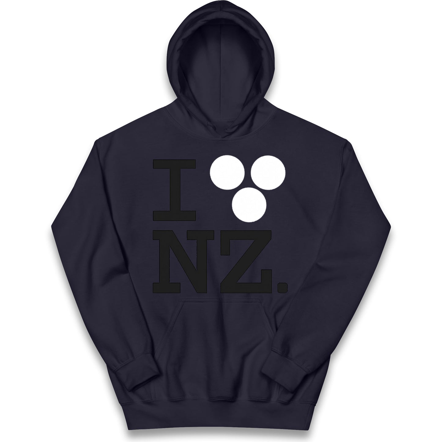 I Love NZ Orlando Bloom Huffer Kids Hoodie