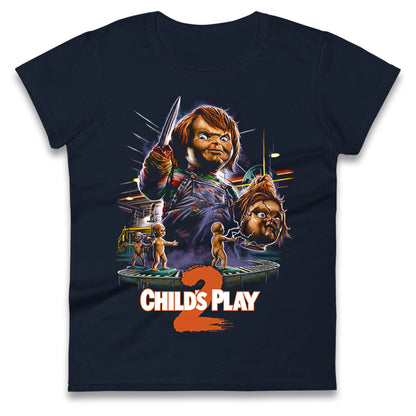 Childs Play 2 Movie Ladies T Shirt