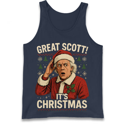 Back to the Future Doc Brown Tank Top