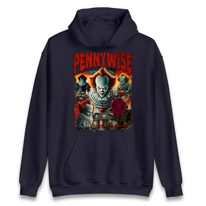 The Clown Pennywise Halloween Bootleg Unisex Hoodie