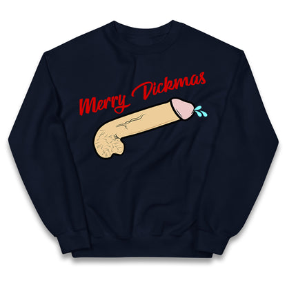 Merry Dickmas Funny Jumper