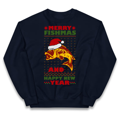 christmas fishing jumper