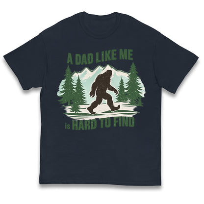 Retro Funny Bigfoot Dad Kids T Shirt