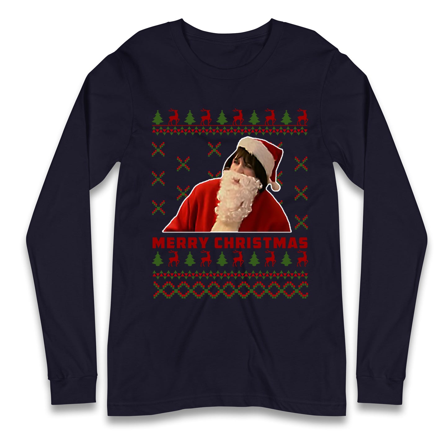 Merry Christmas Nessa Gavin And Stacey Long Sleeve T Shirt