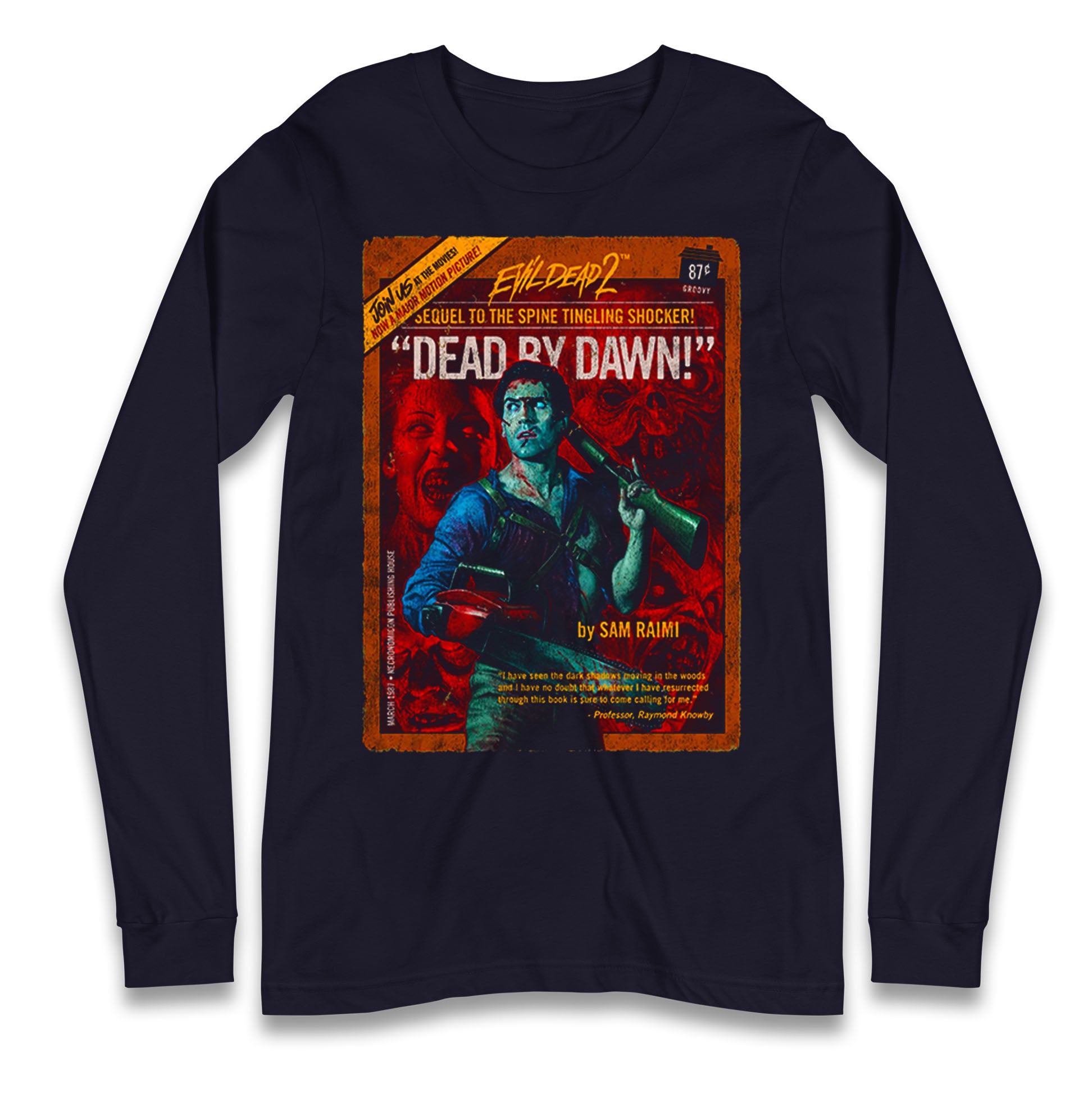 Evil Dead 2 Dead By Dawn Longsleeve T Shirt
