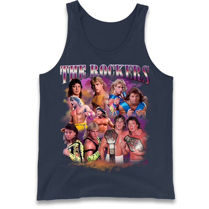 Retro The Rockers Bootleg Wrestling Tank Top
