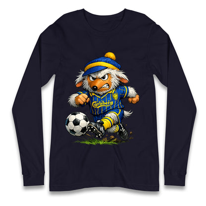 Classic AFC Wimbledon Football Longsleeve T Shirt