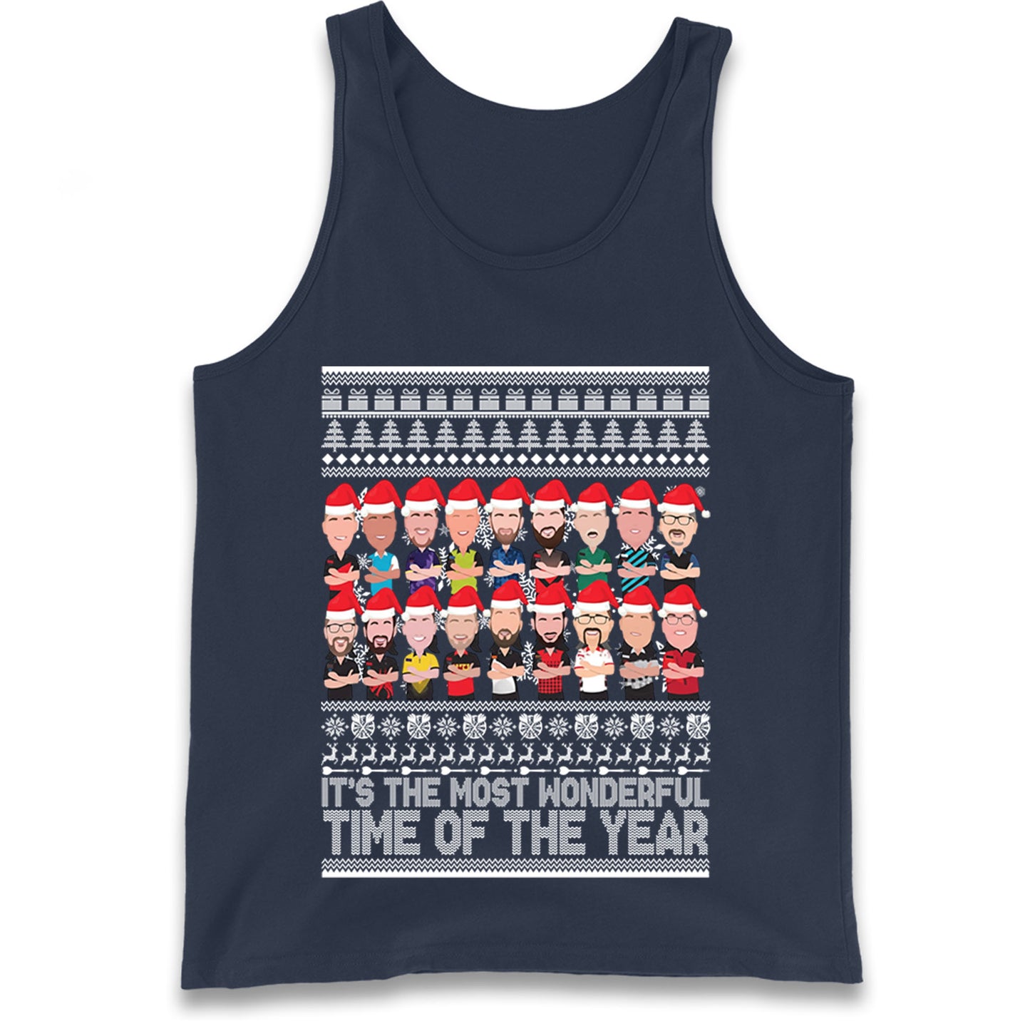 Darts Christmas Tank Top