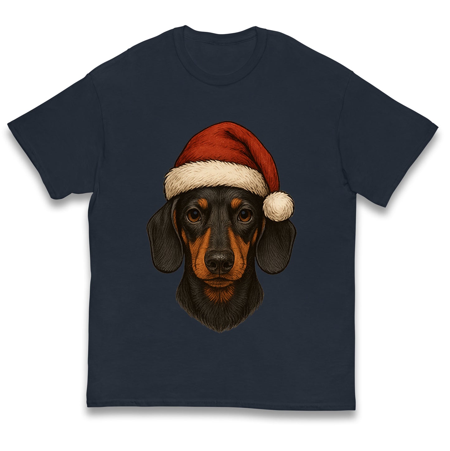 Dachshund Christmas Kids T Shirt