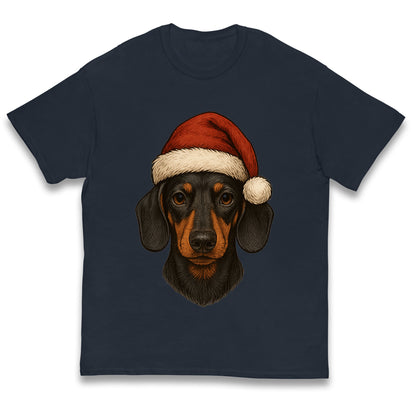 Dachshund Christmas Kids T Shirt
