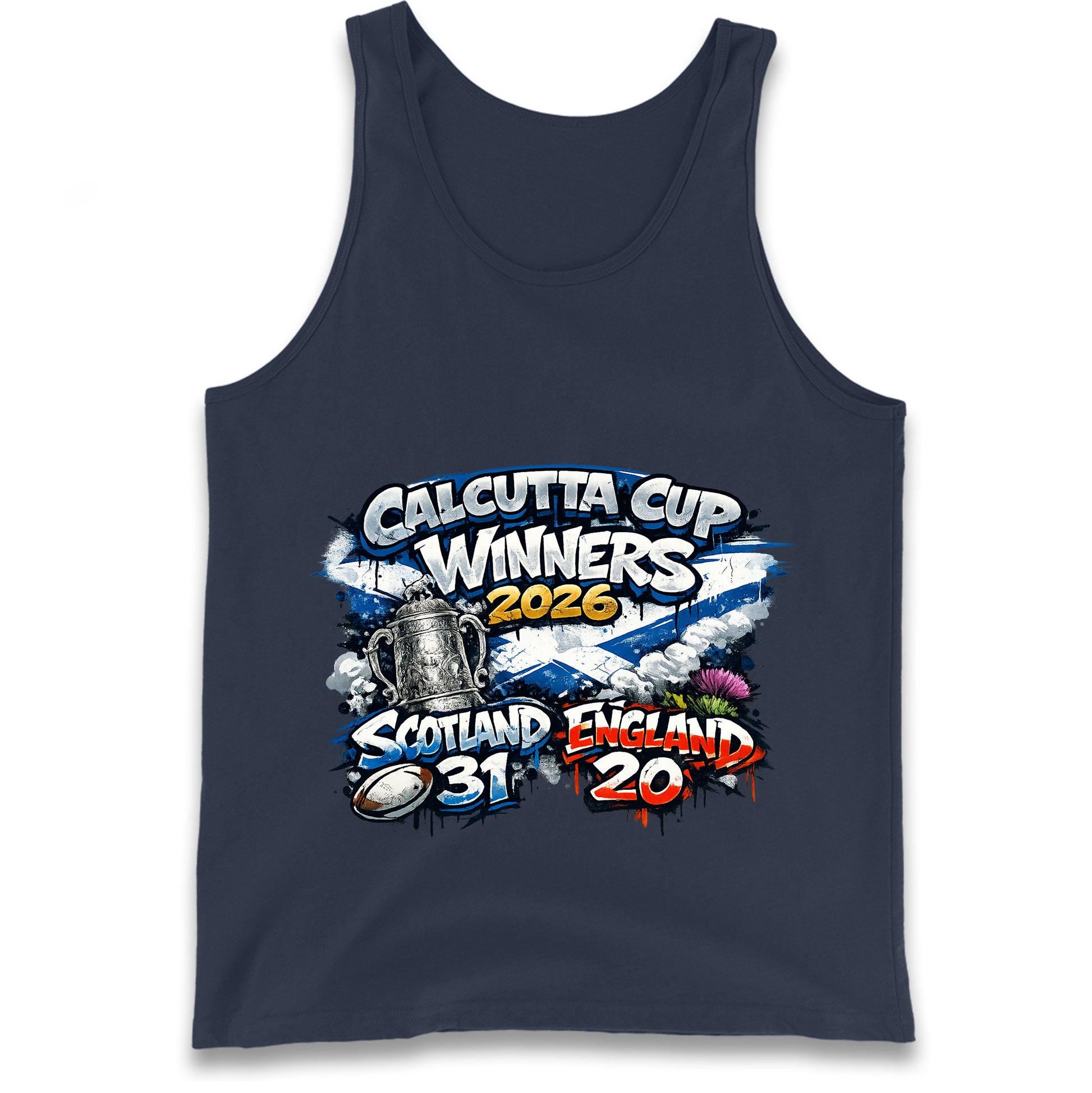 Scotland Calcutta Cup Winners 2026 Tank Top