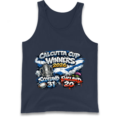 Scotland Calcutta Cup Winners 2026 Tank Top