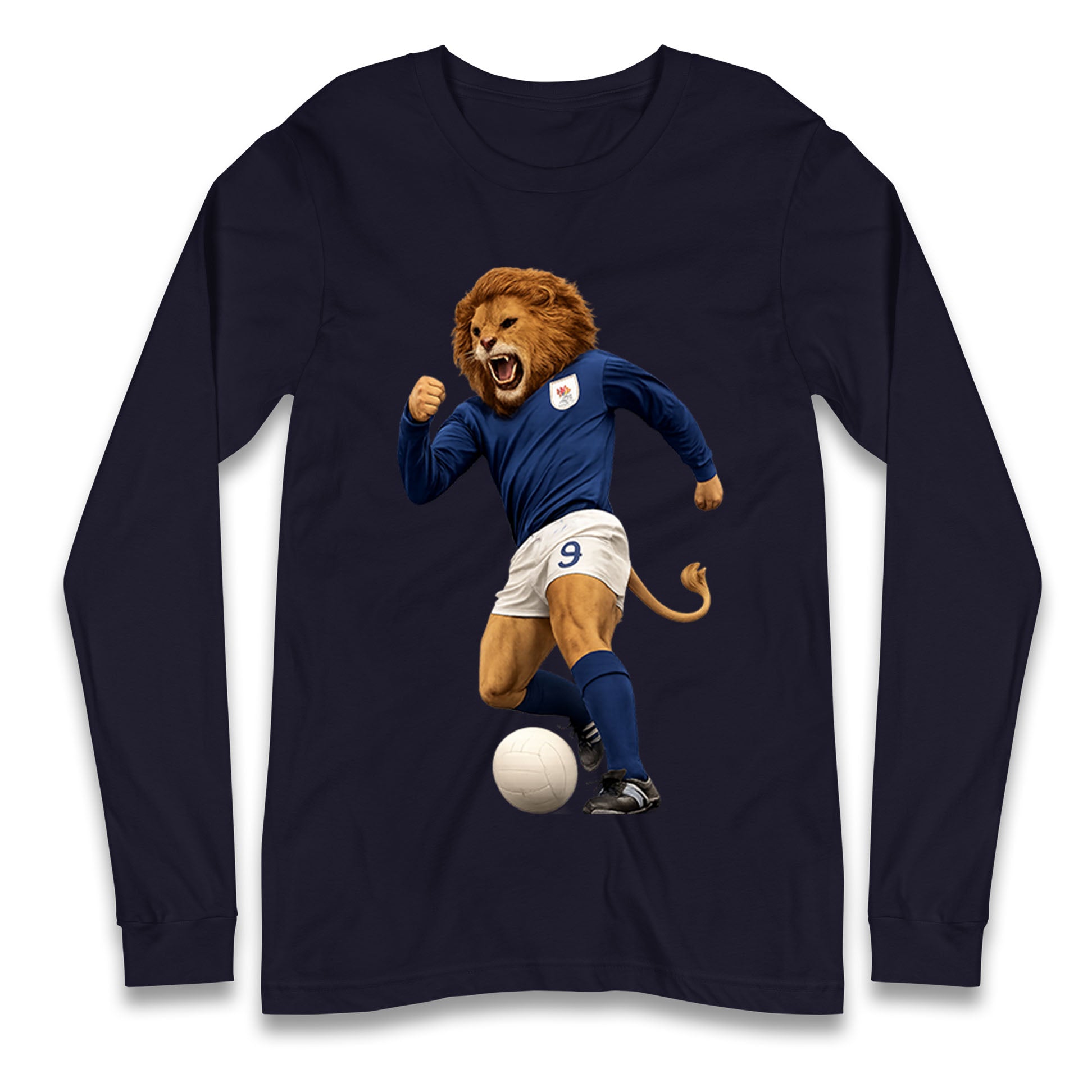 Retro Millwall FC Longsleeve T Shirt 