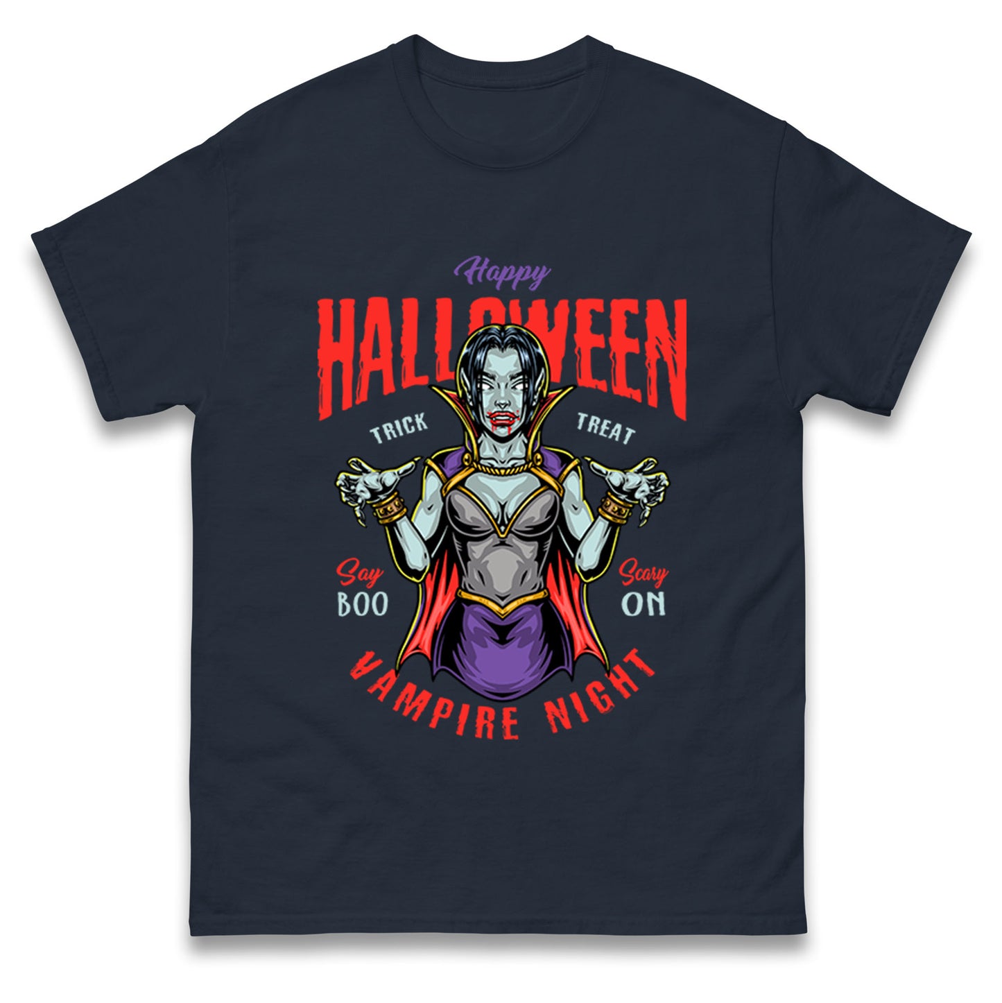 Halloween Vampire T Shirt