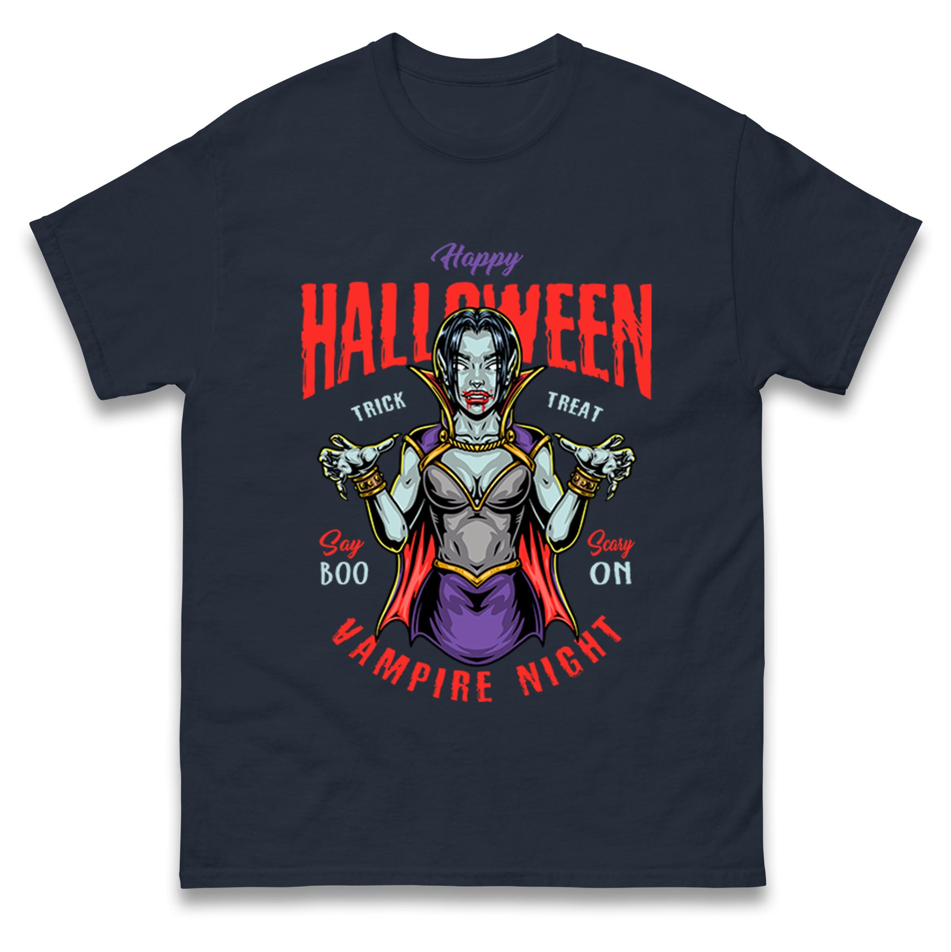 Halloween Vampire T Shirt