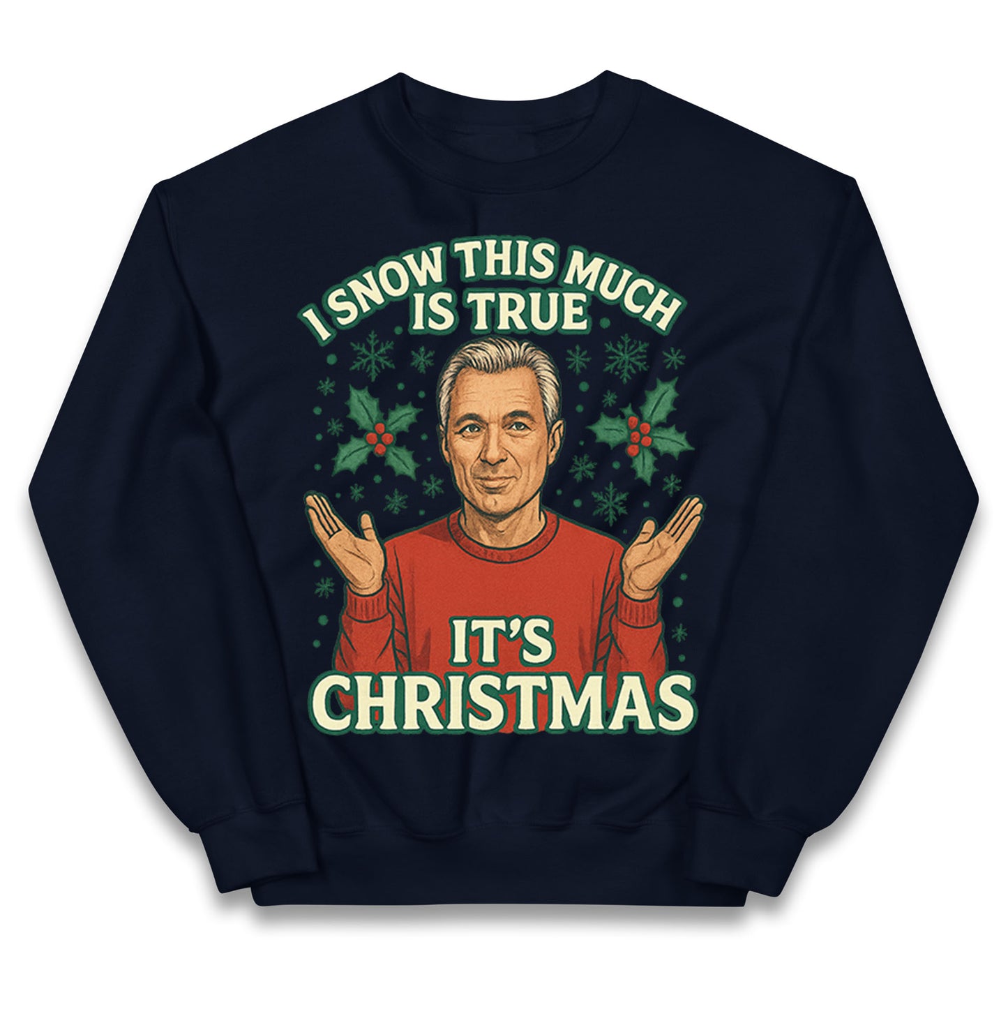 Martin Kemp Christmas Kids Jumper 