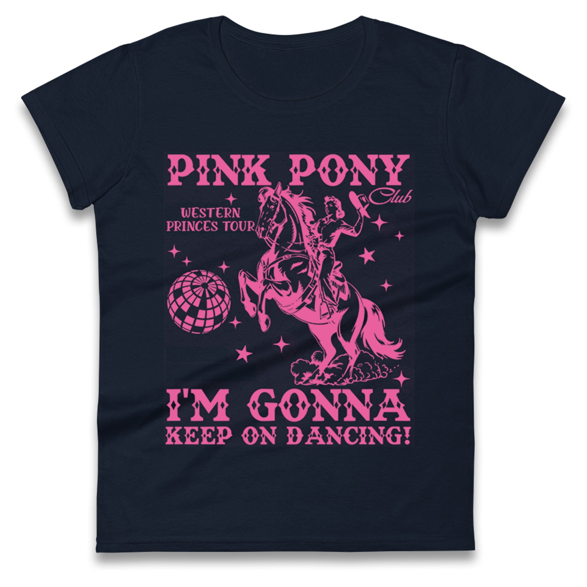 Pink Pony Club Ladies T Shirt