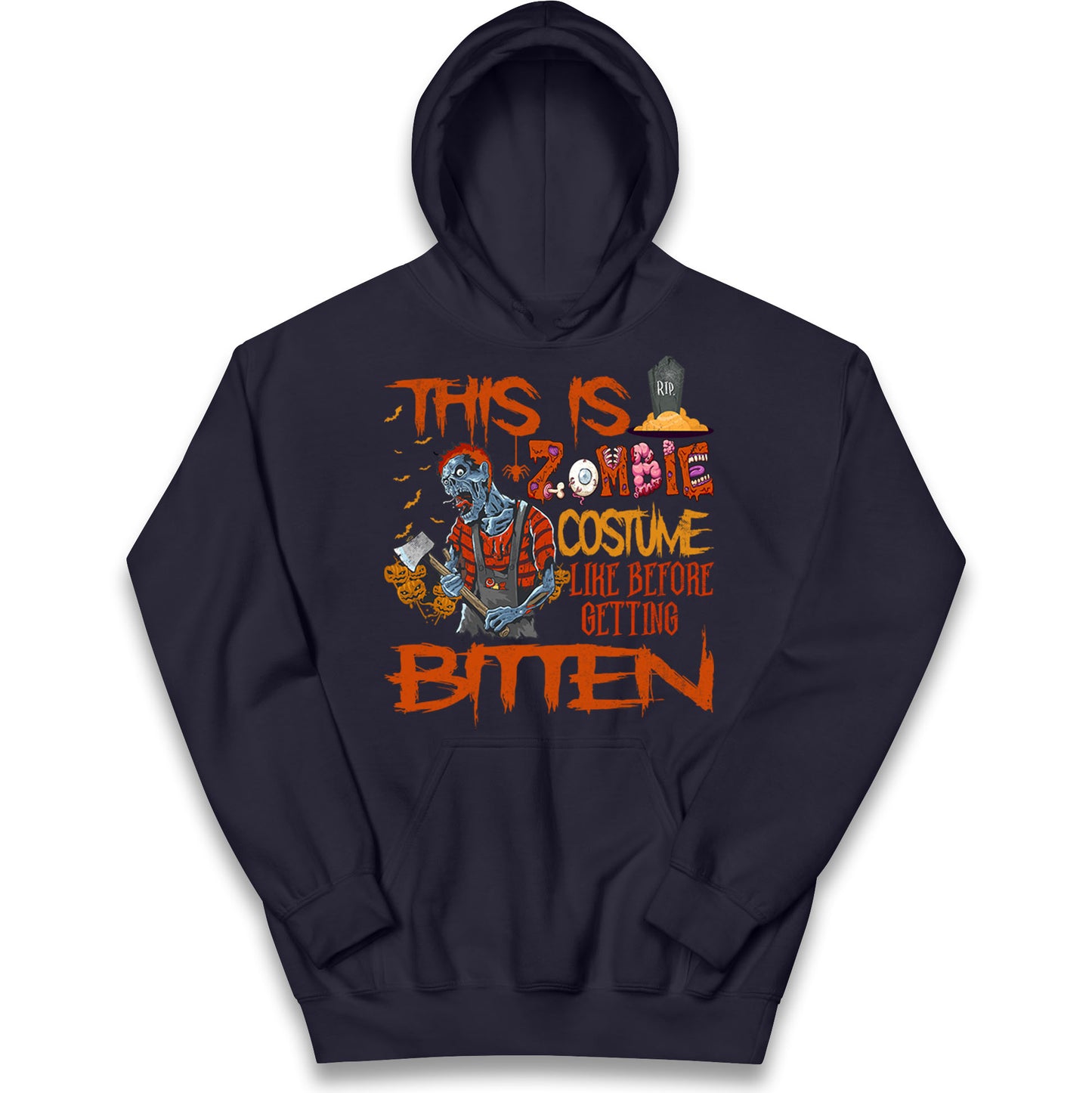 Zombie Costume Halloween Hoodie
