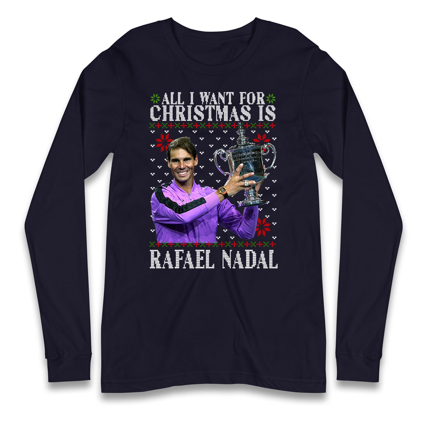 rafael nadal long sleeve t-shirt