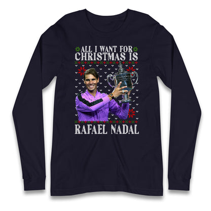 rafael nadal long sleeve t-shirt