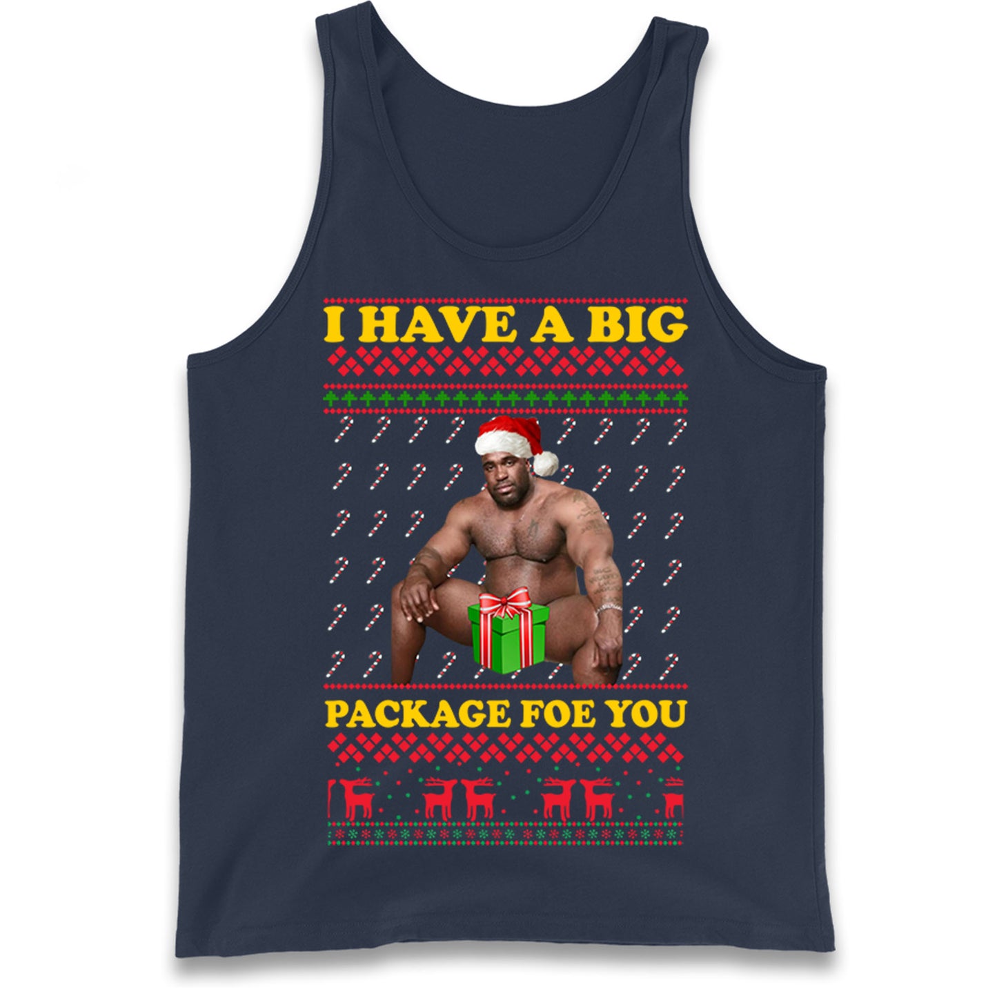 barry wood christmas tank top