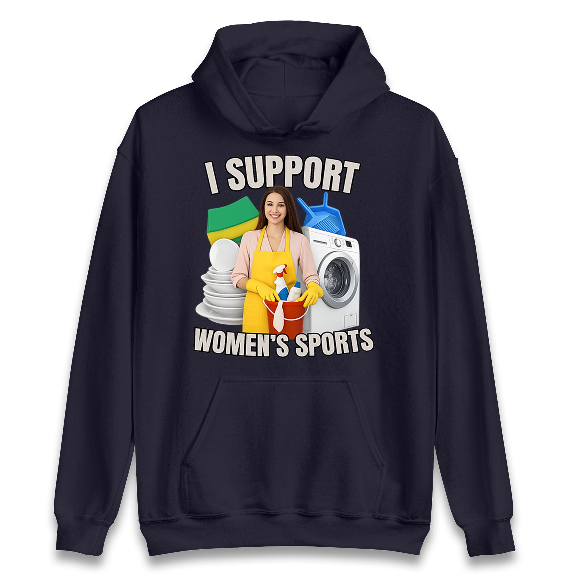 I Support Women's Sports Hoodie