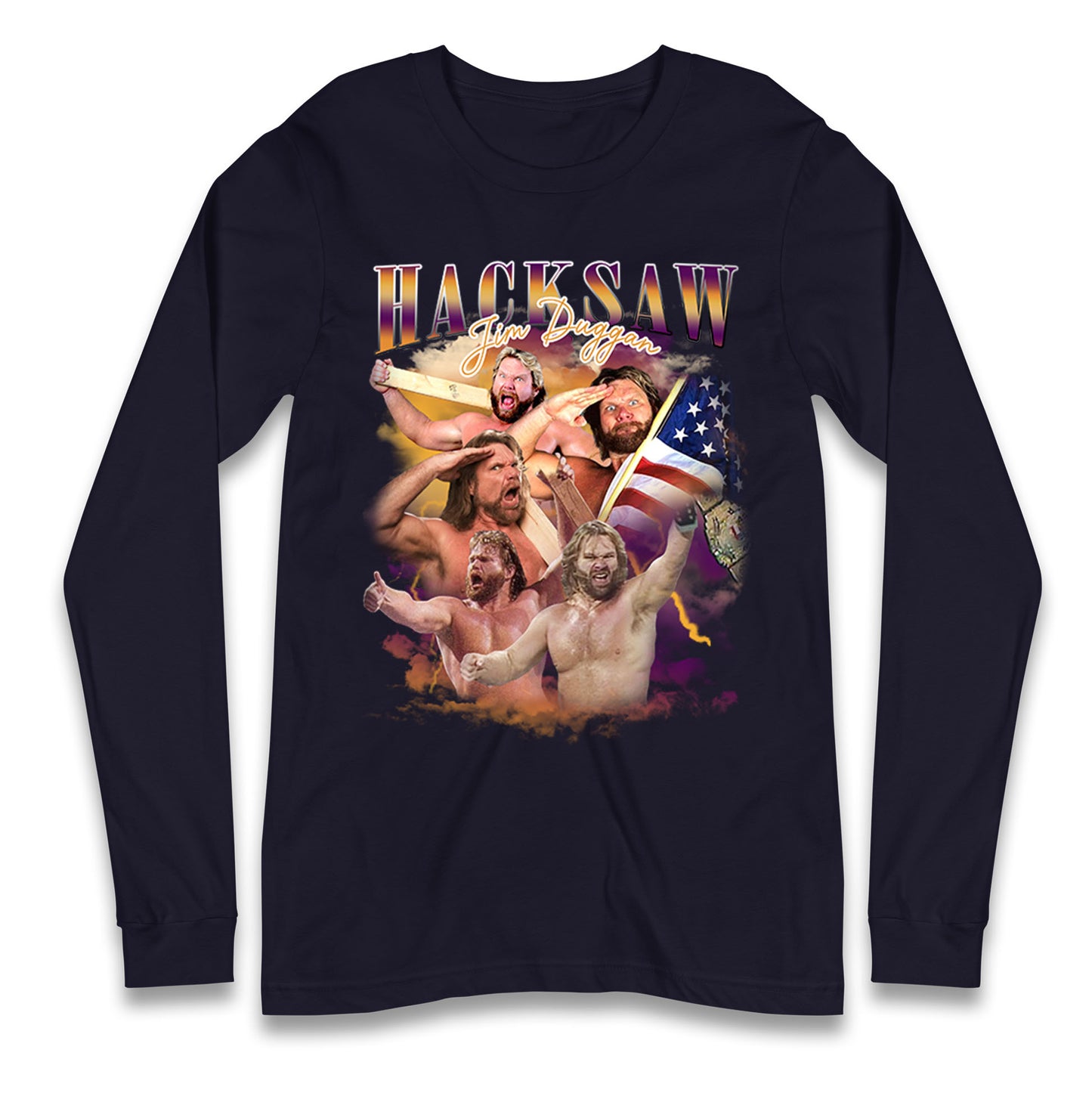 Hacksaw Bootleg Long Sleeve T Shirt
