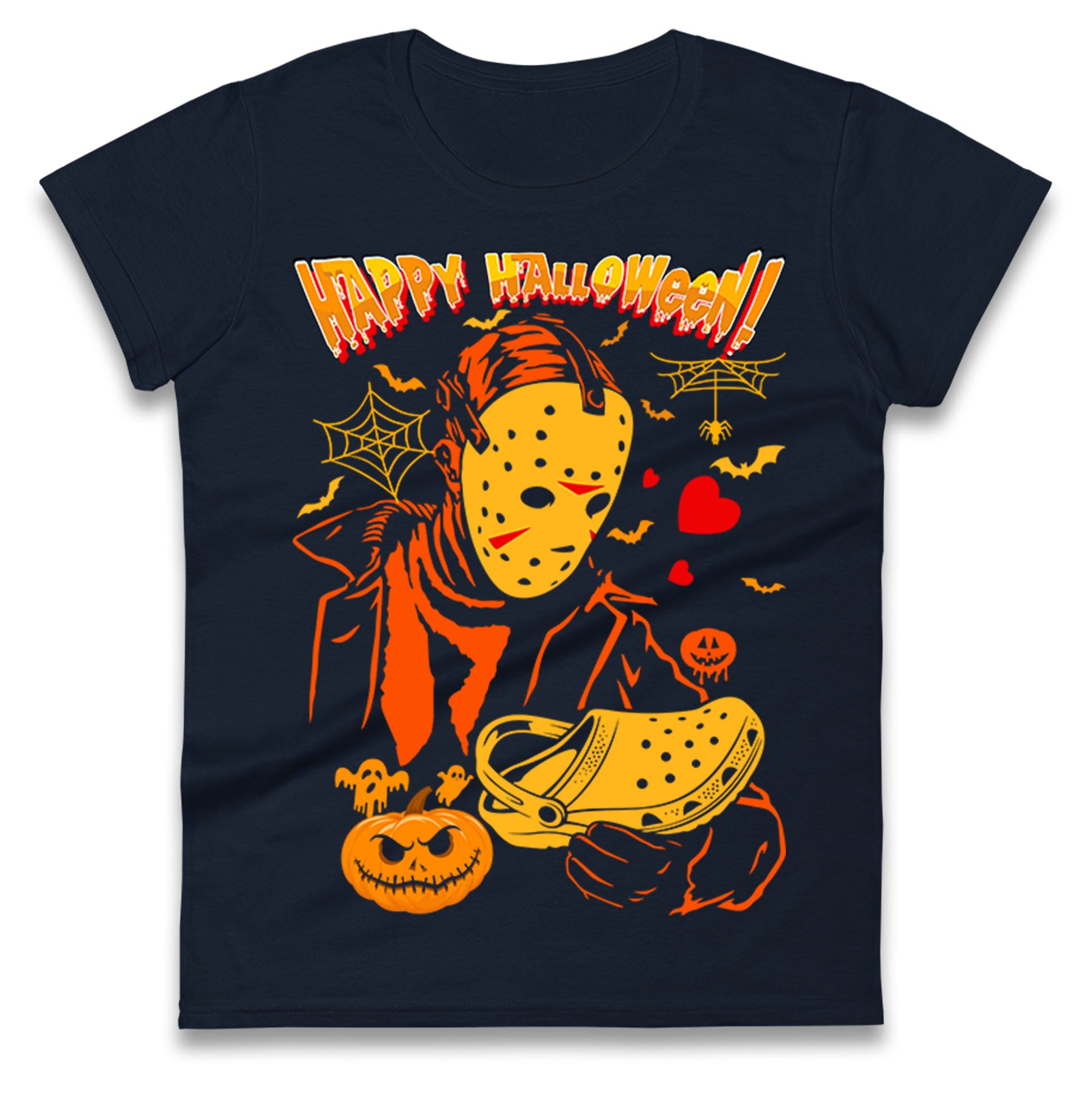 Jason Voorhees Happy Halloween t shirt

