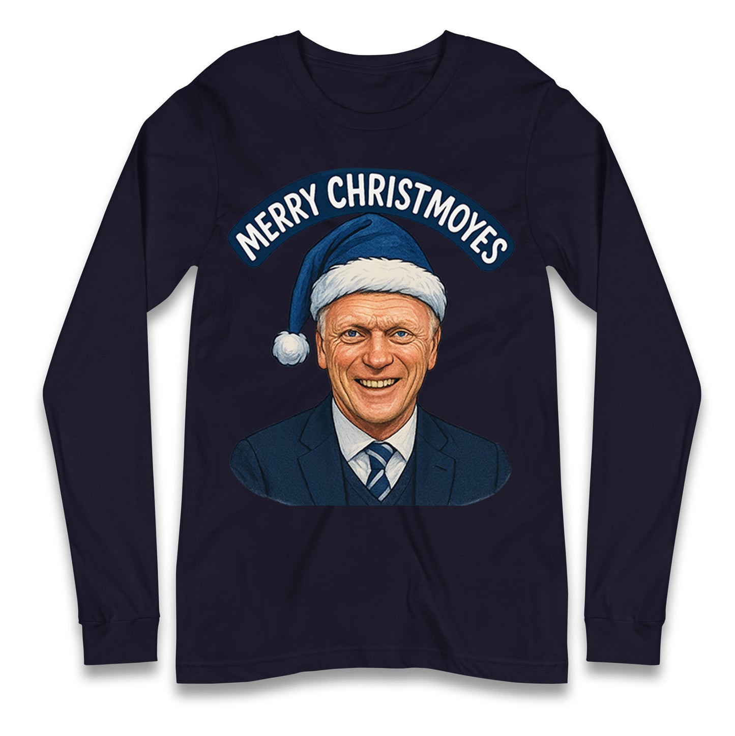 Everton Christmas Longsleeve T Shirt