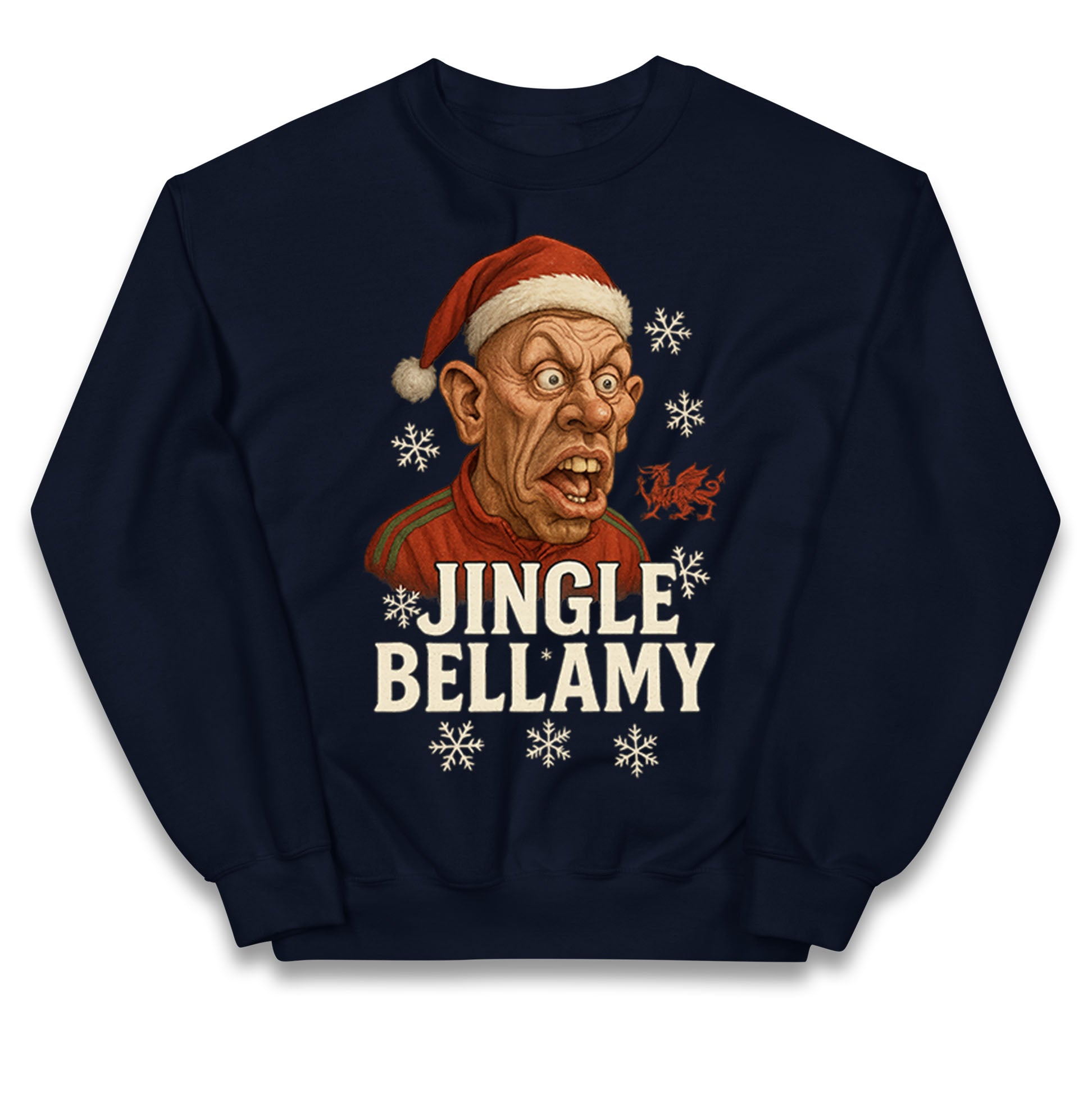 Craig Bellamy Christmas Kids Jumper 