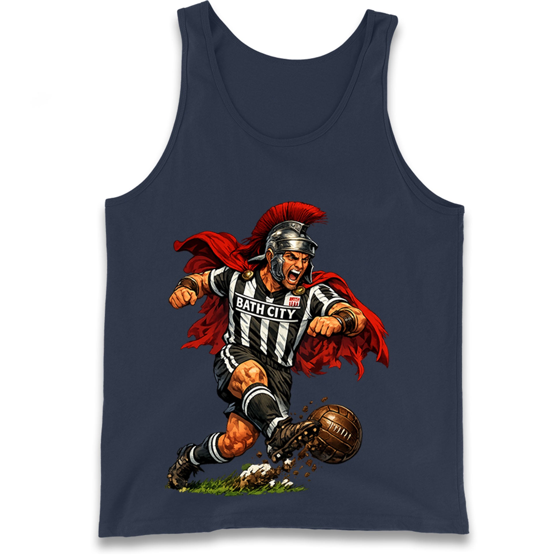 Retro Bath City Football Tank Top