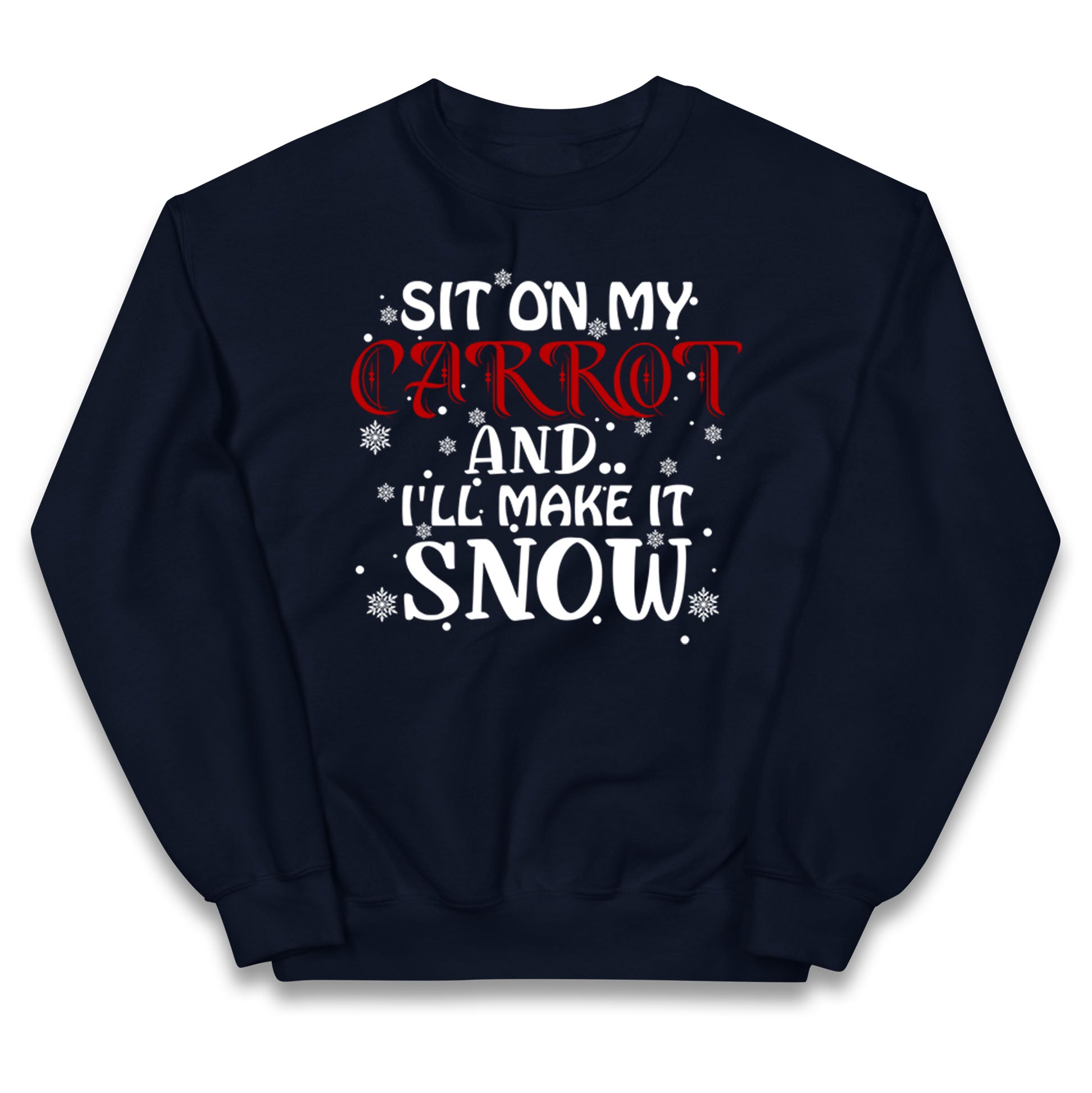 Rude Christmas Kids Jumper