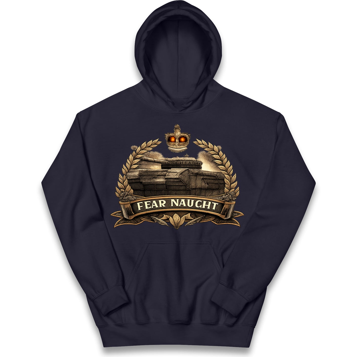 Fear Naught Royal Tank Regiment Kids Hoodie