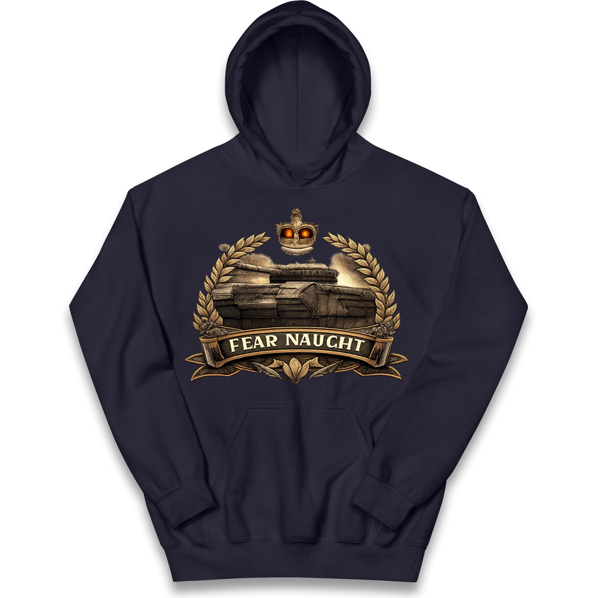 Fear Naught Royal Tank Regiment Kids Hoodie