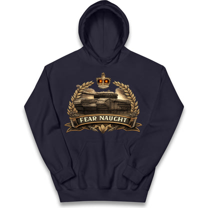 Fear Naught Royal Tank Regiment Kids Hoodie
