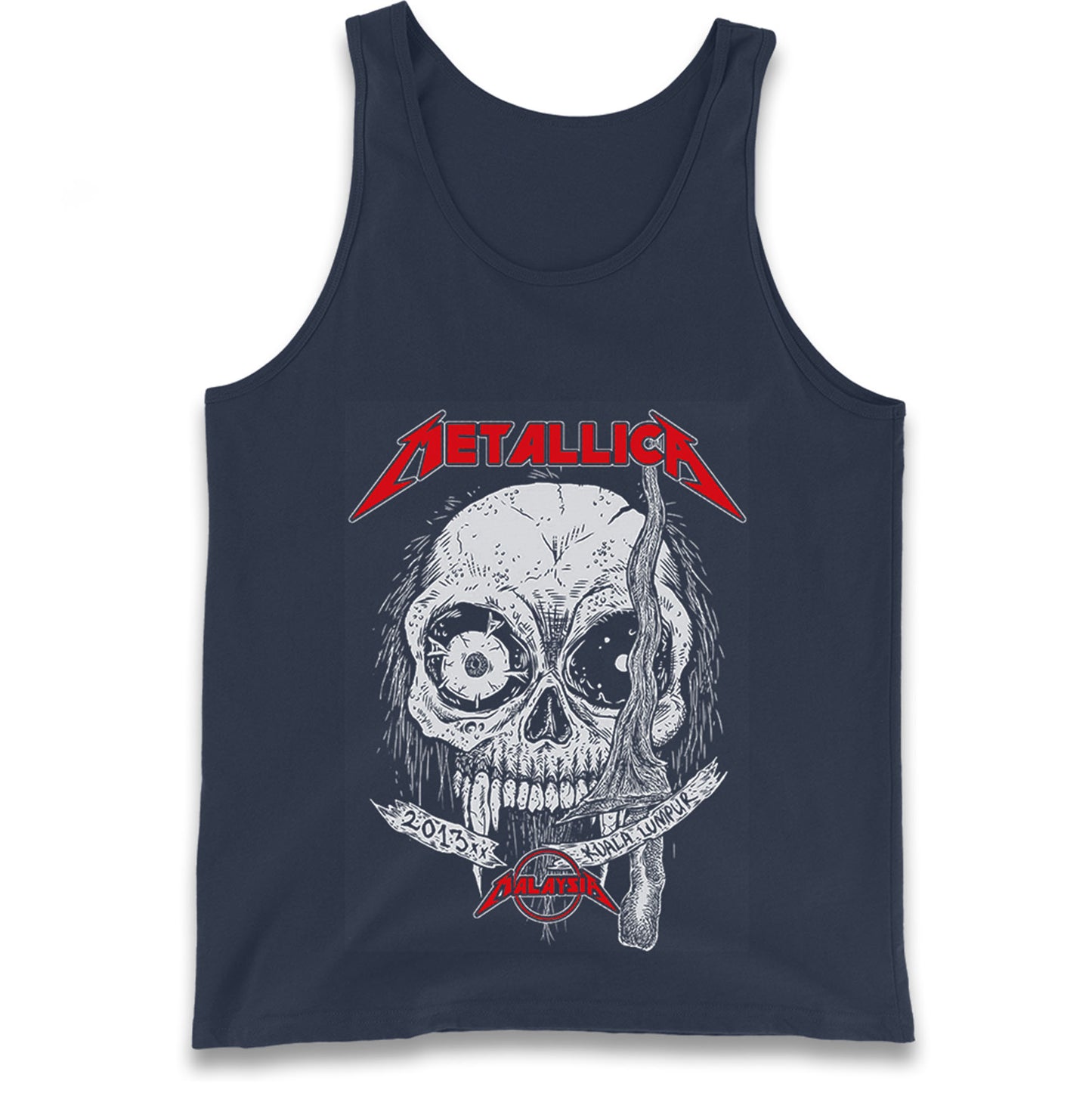 Metallica 2013 Kuala lumpur Tank Top