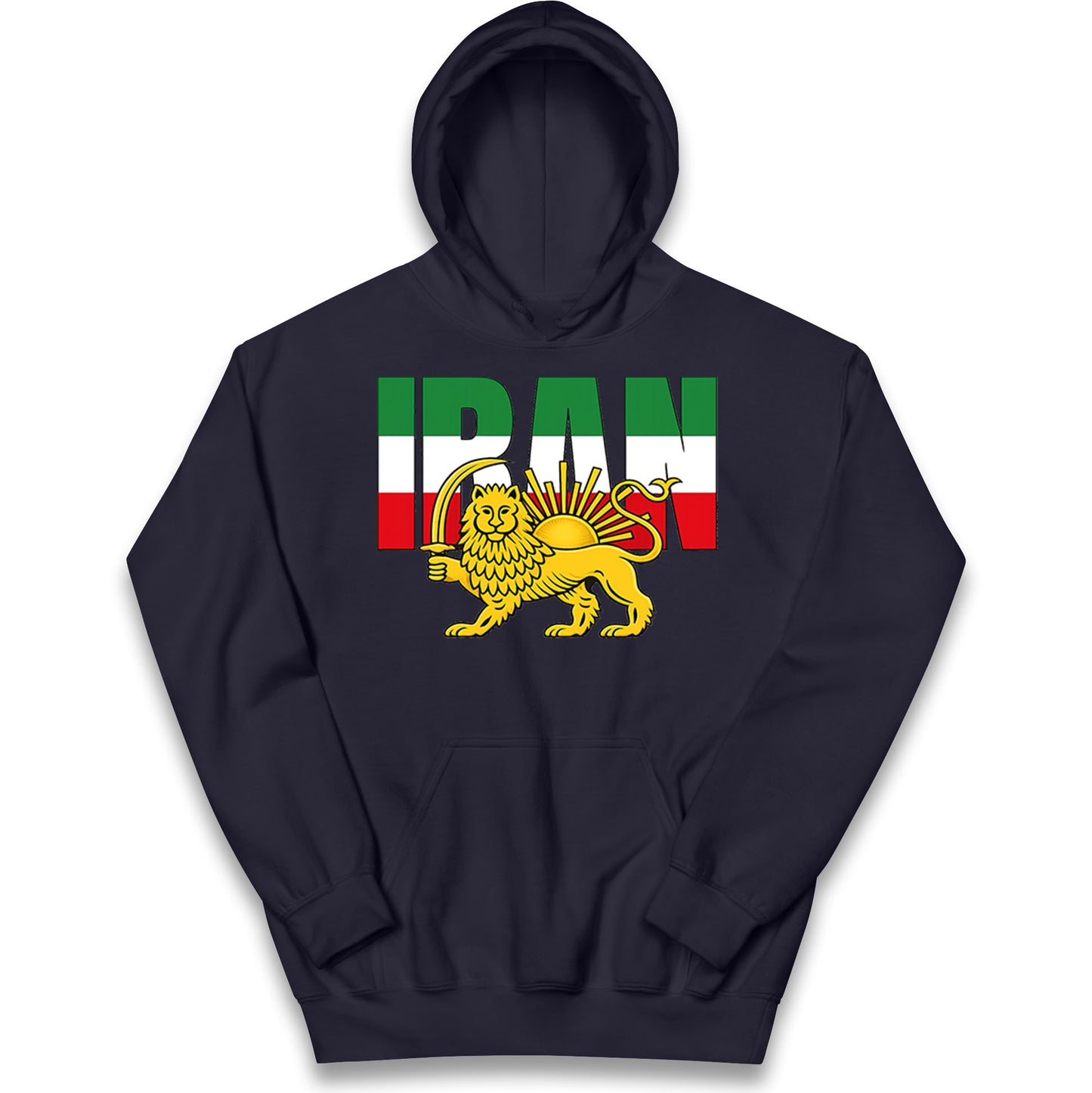 Iran Flag Kids Hoodie