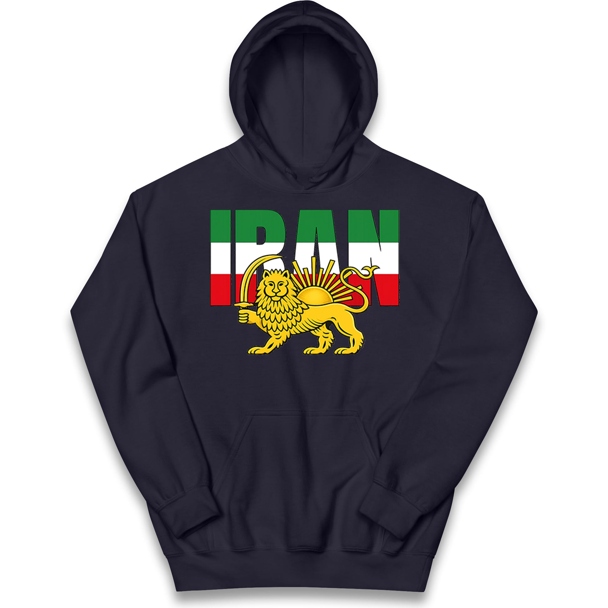 Iran Flag Kids Hoodie