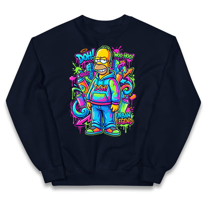 Homer Simpson Kids Jumper