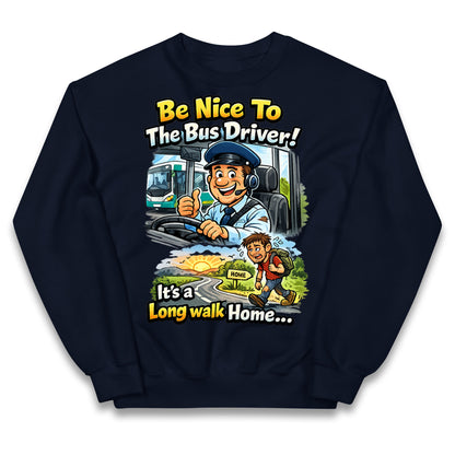 Bus Driver Kids Jumper