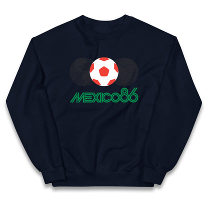 Mexico 86 logo Kids Jumper