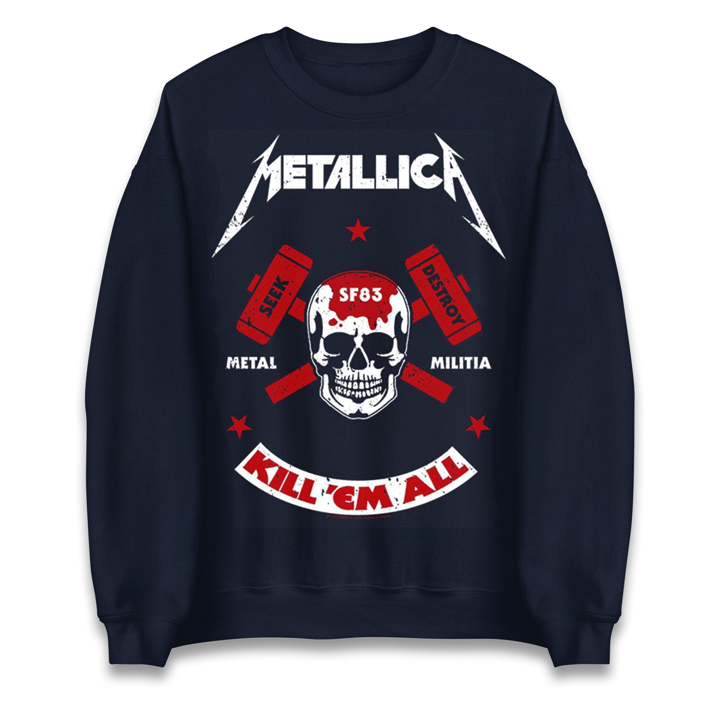 Metallica Seek Destroy Jumper