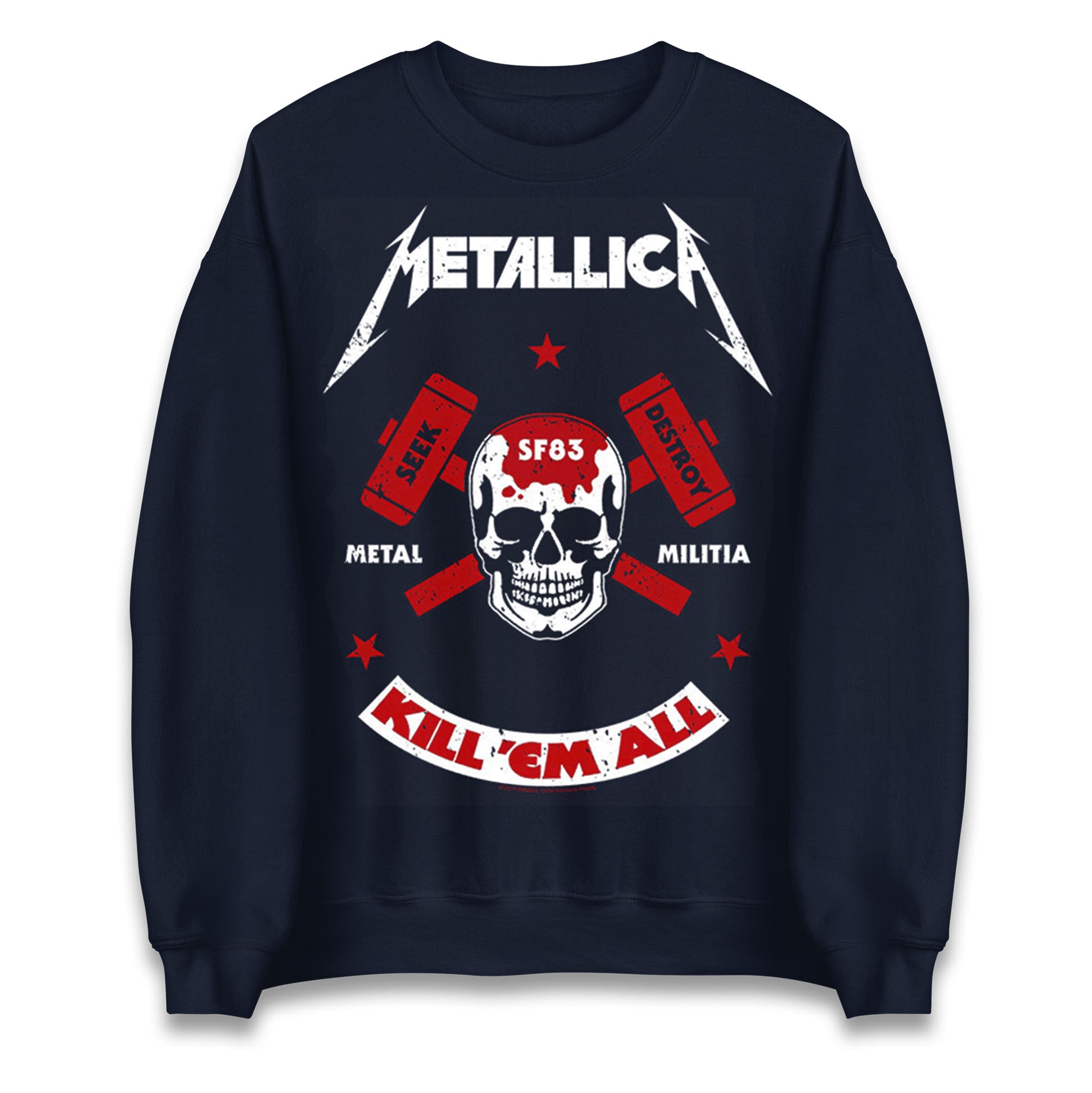 Metallica Seek Destroy Jumper