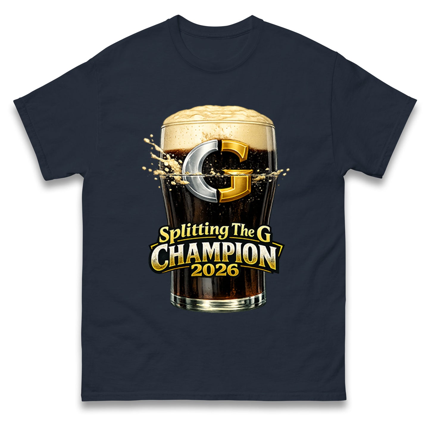 Splitting The G Champion T Shirt
