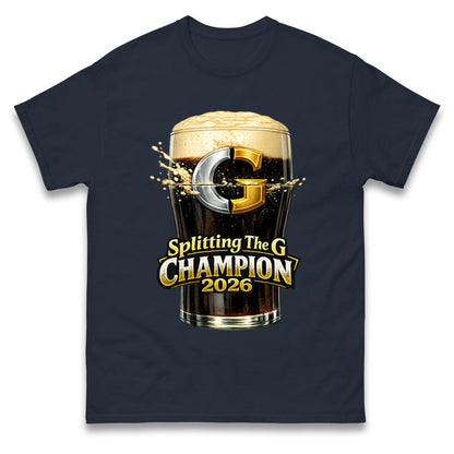 Splitting The G Champion T Shirt