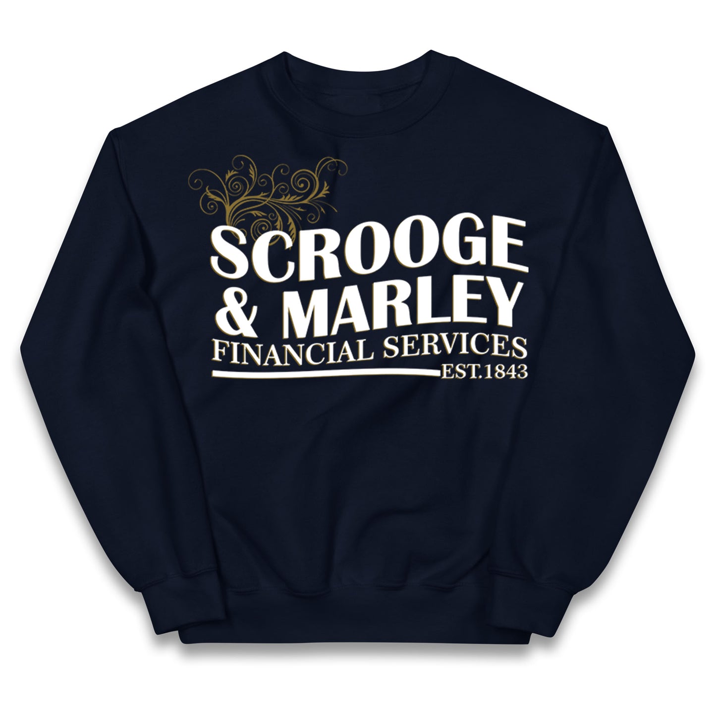 scrooge & marley christmas jumper