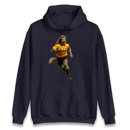 Retro John The Wolf Wolves Football Hoodie