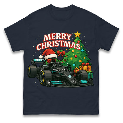 Mercedes F1 Christmas T Shirt